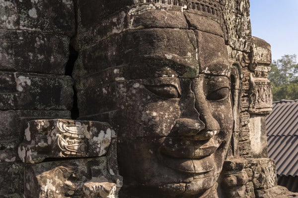 Bayon der Khmer Tempel der Gesichter