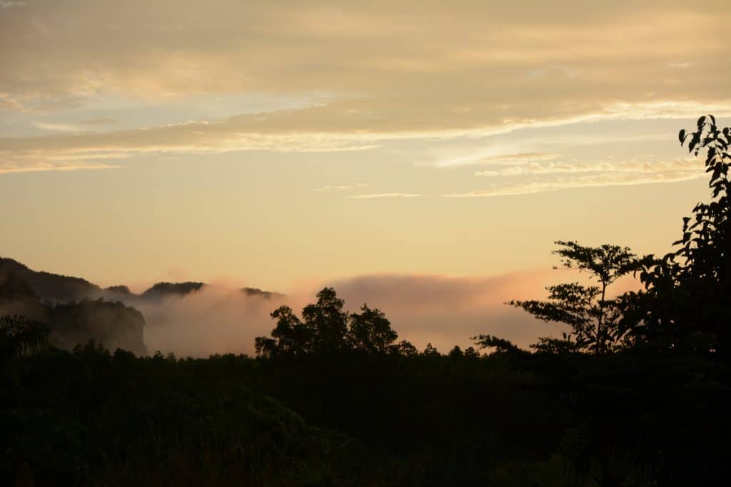 Sonnenaufgang in Phang Nga