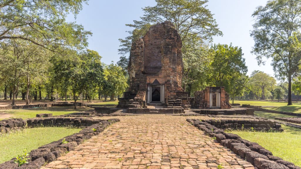 Historischer Tempel in Si Thep