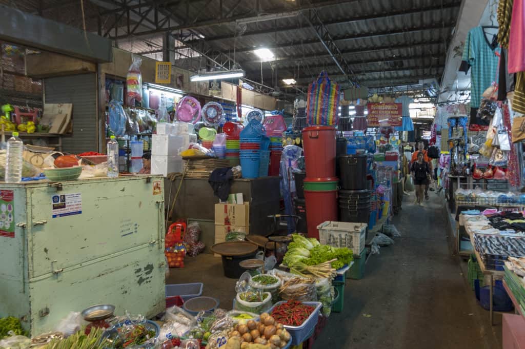 Lebenshaltungskosten in Thailand steigen auch in der Markthalle