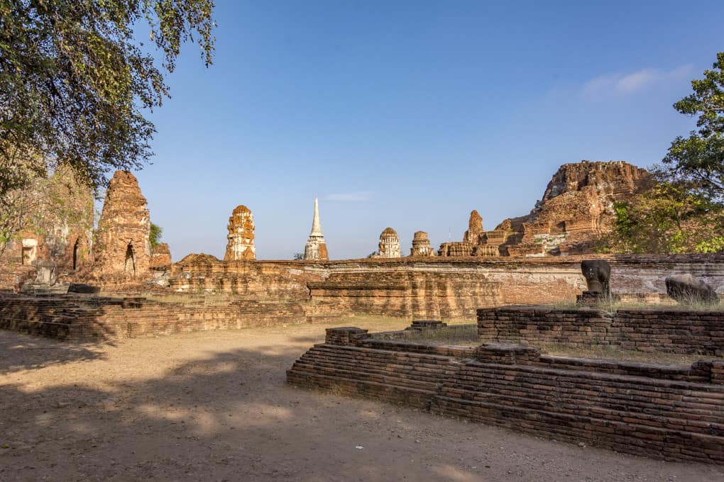 Reste der alten Königstadt Ayutthaya