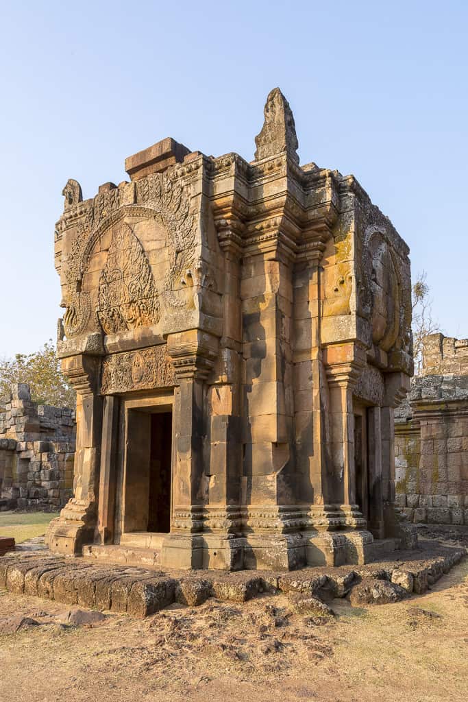 Prang Noi eines der jüngsten Gebäude im Phanom Rung