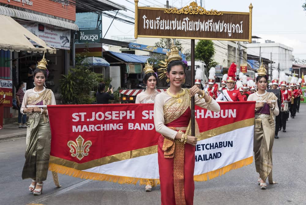 Eine Band aus Phetchabun 