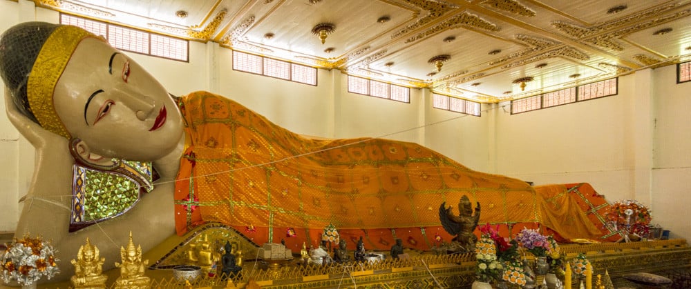 Der Schlafende Buddha im Wat Phra Non