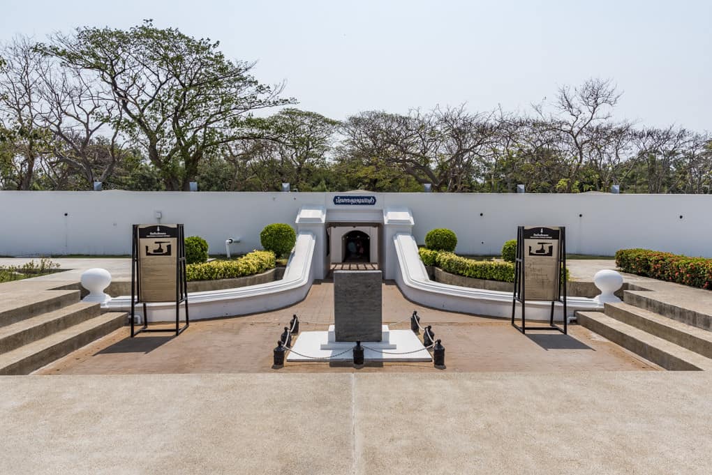 Eingangsbereich des Fort Fort Phra Chulachomklao