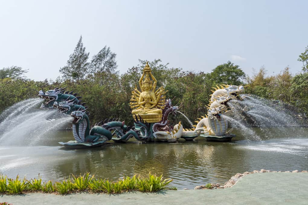 Bodhisattva Avalokitesavara in Mueang Boran - ancient City Freilichtmuseum