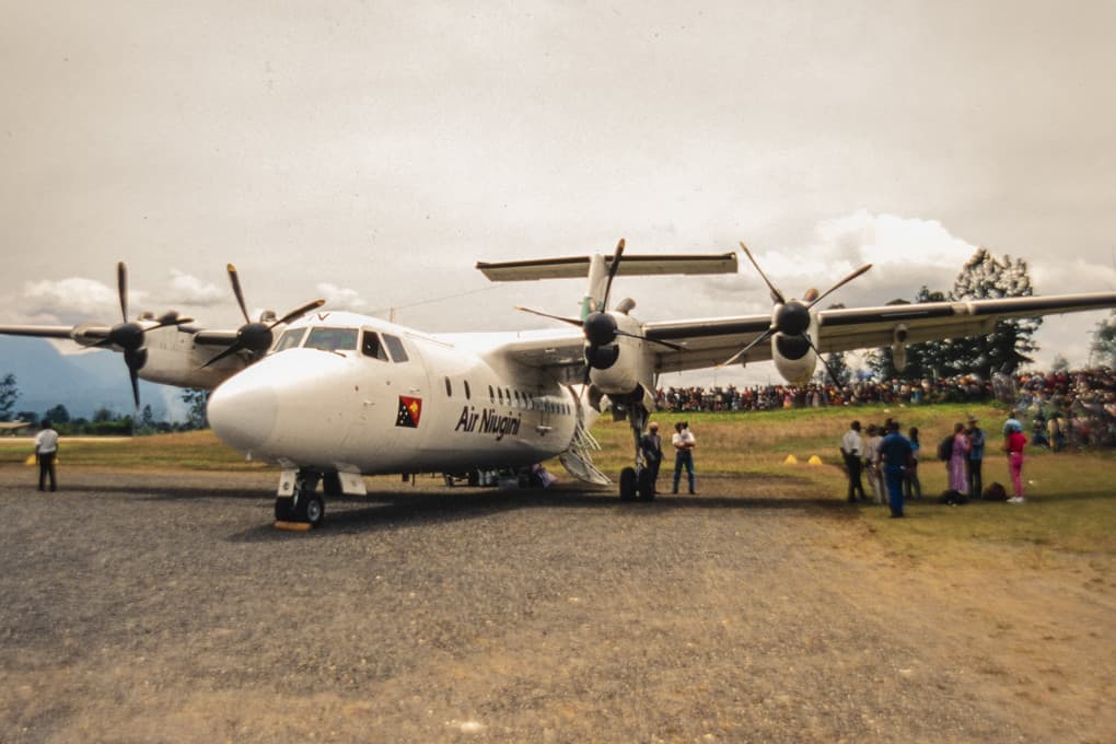 Douglas DC-9 der Air Niugini in Papua-Neuguinea