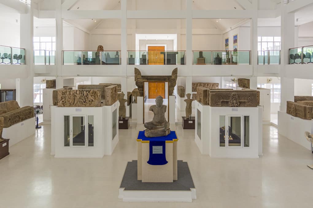 Eingangsbereich der Ausstellung im National Museum Phimai