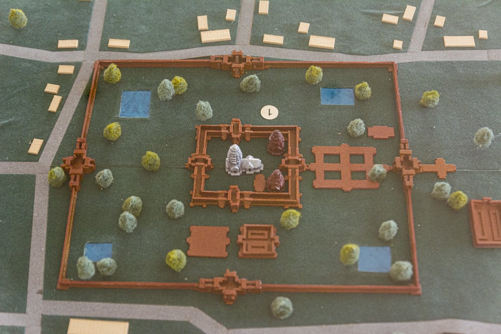 Model des Prasat Hin Phimai im National Museum Phimai