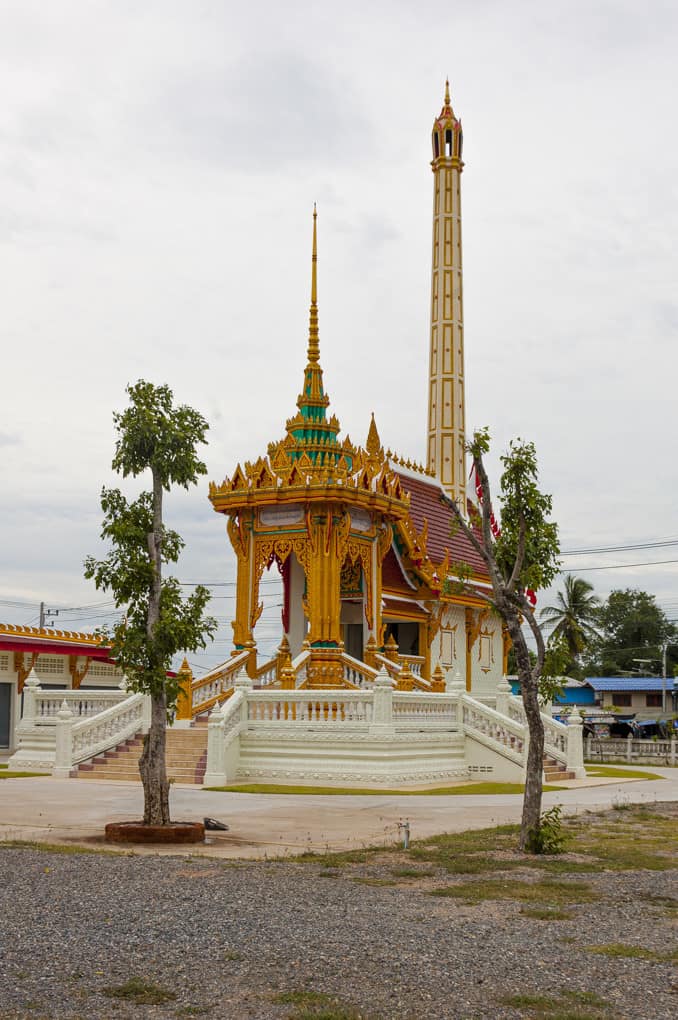 Krematorium in einem thailändischem Wat