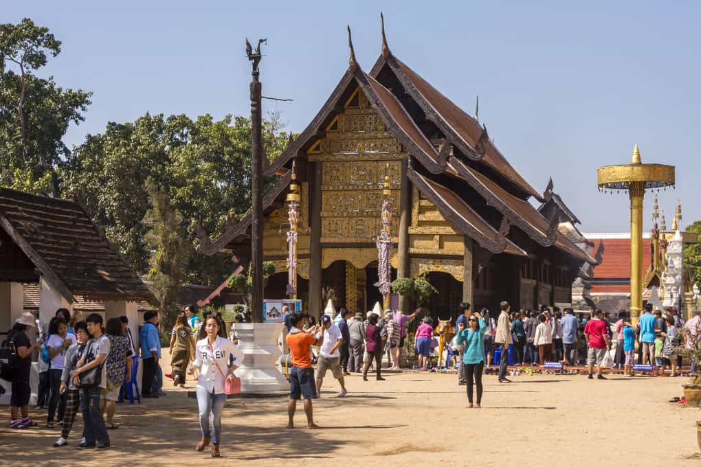 Wat Phrathat Lampang Luang Vihrn Phra Put 