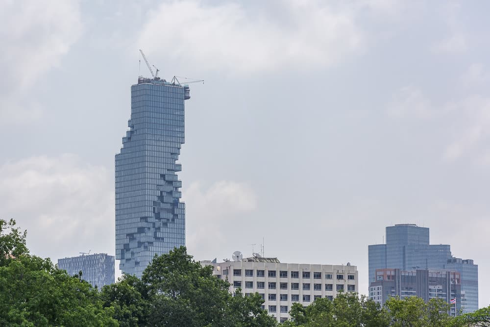 Skyline Mahanakhon Tower in Bangkok - Urlaub in Thailand