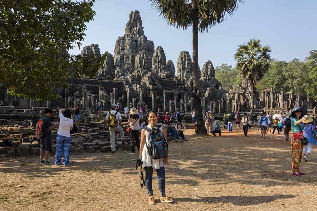 Der Bayon im Angkor Thom