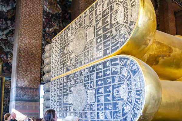 Fußsohlen des Buddhas im Wat Pho