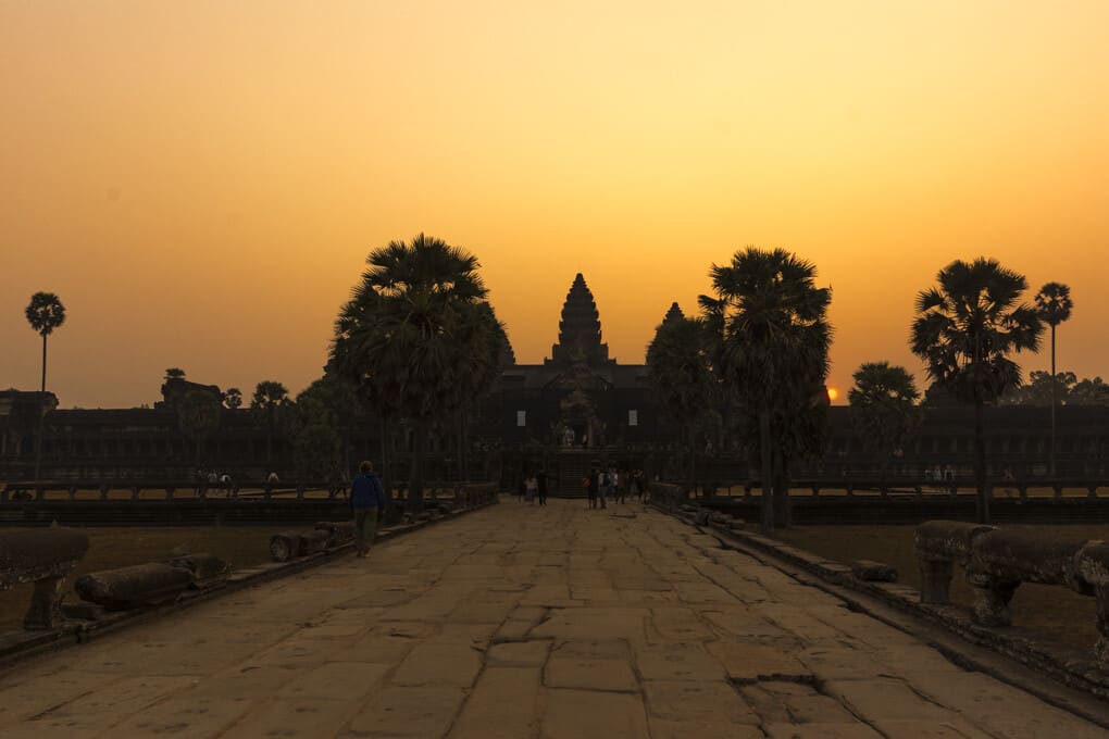 Sonnenaufgang Angkor Wat