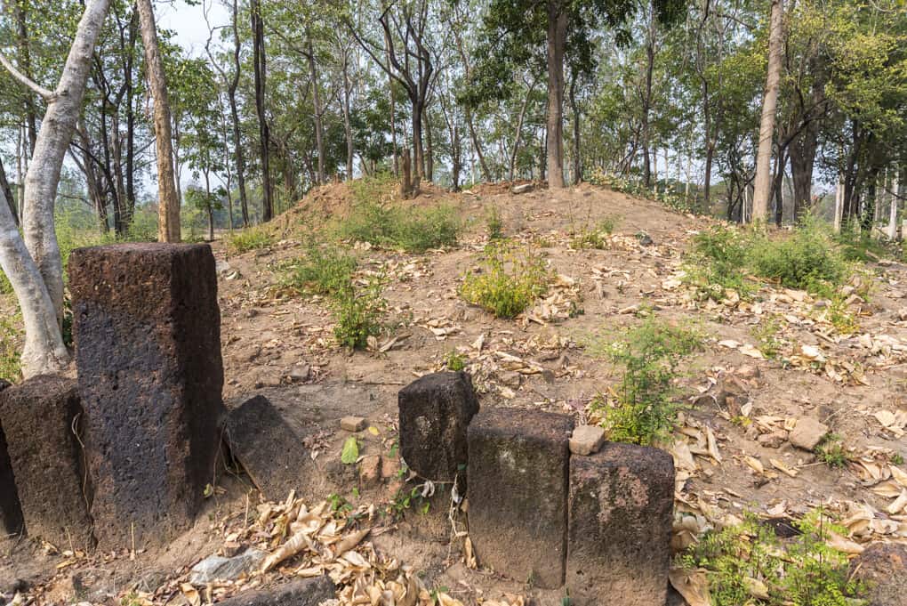 Reste des Wat Hin Tang - die Khmer in Sukhothai