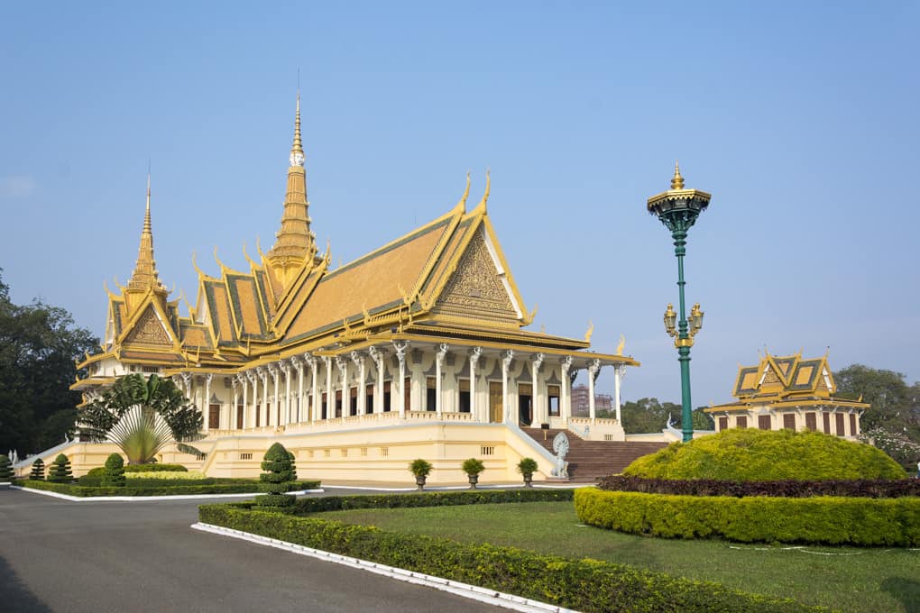 Königspalast in Phnom Penh - aus dem Video "Mein Kambodscha"