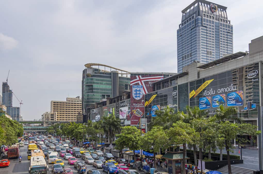 Bangkok eine Stadt der Probleme droht der Verkehrsinfarkt