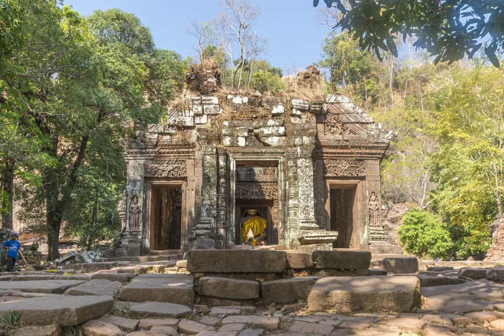 Das Allerheiligste im Wat Phou