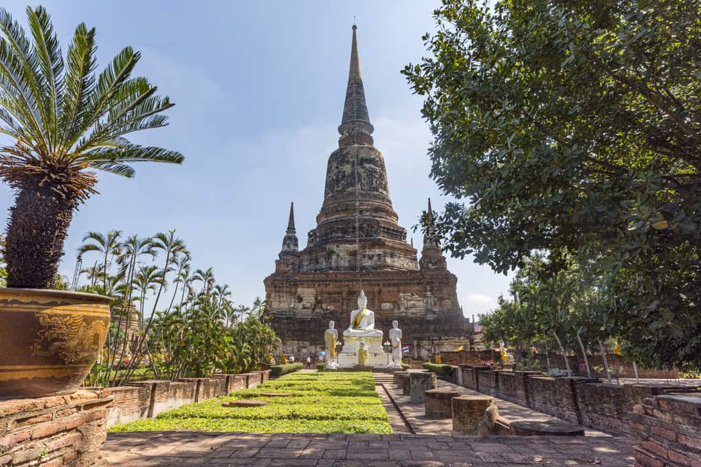 Tempel aus der Ayutthaya - Epoche