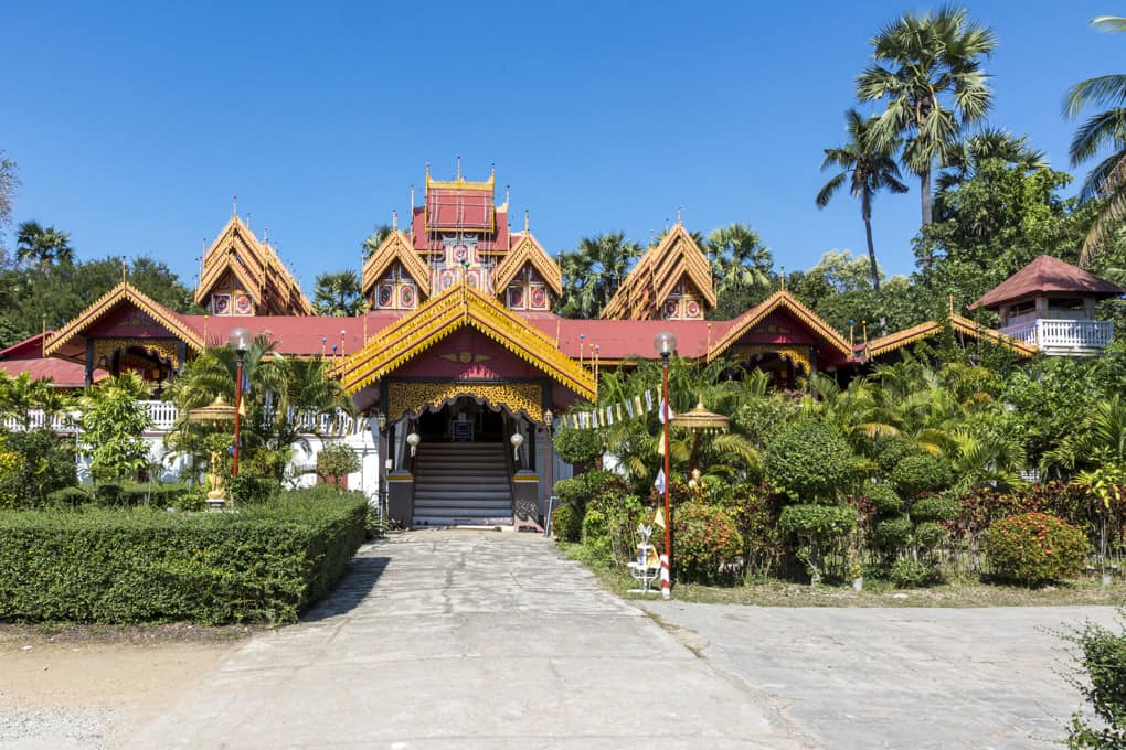 Eingangsansicht Wat Ta Kanoi Burma dem heutigen Wat Si Rong Mueang