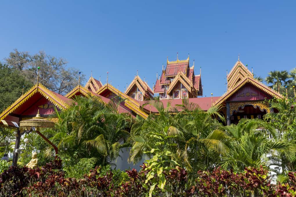 Dachkonstruktion Wat Si Rong Mueang