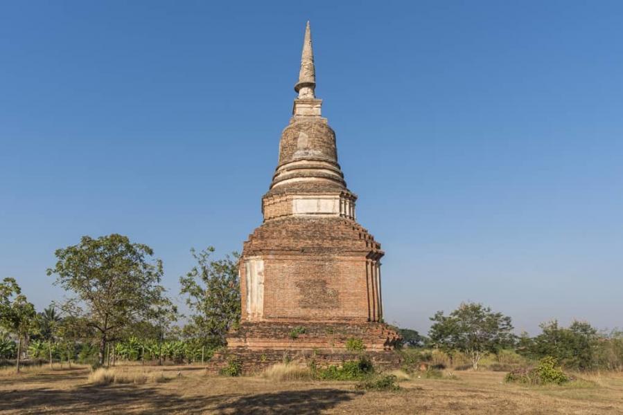 Chedi im Wat Chedi Sung in Sukhothai